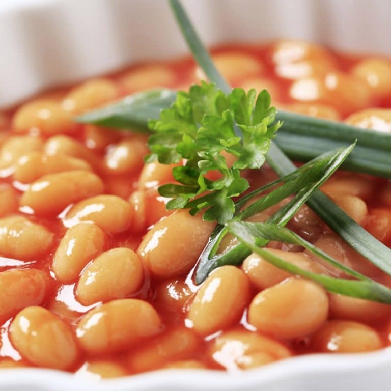 تصویر  کنسرو لوبیا چیتی با سس