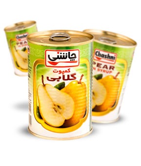 تصویر  کمپوت گلابی