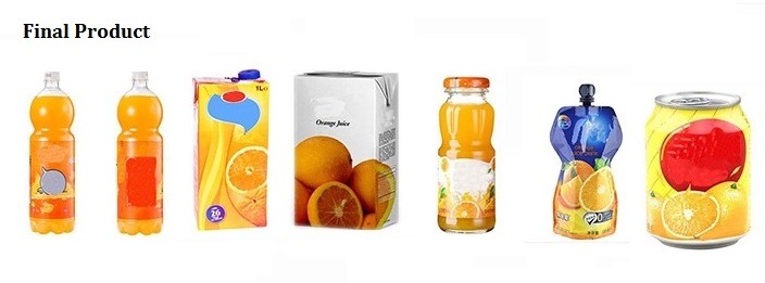 تصویر  Turn-Key Solution for Fruit Orange Juice/Citrus/Lemon Juice/Beverage Processing Line