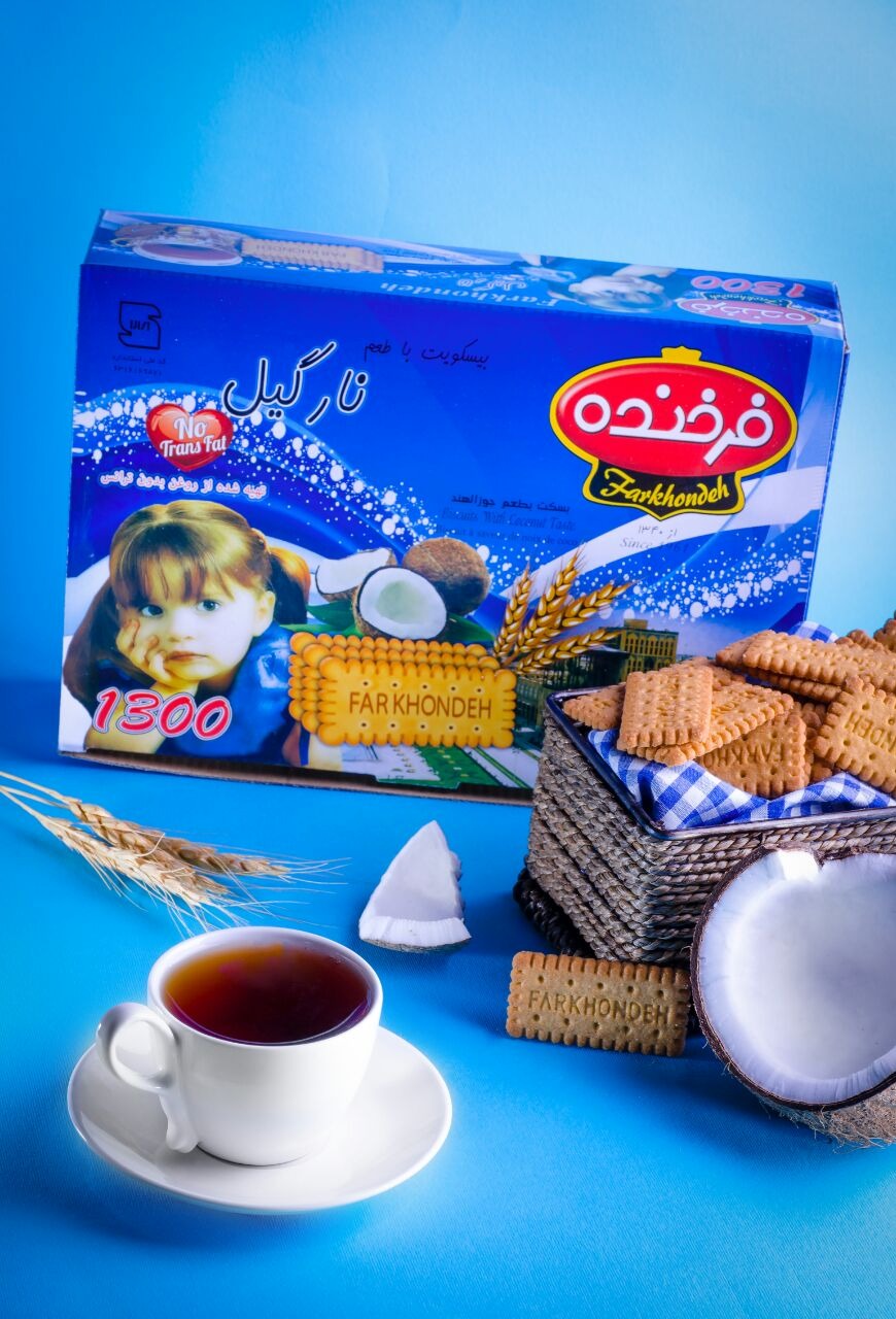 تصویر  بیسکویت 13۰۰ مادر با طعم نارگیل