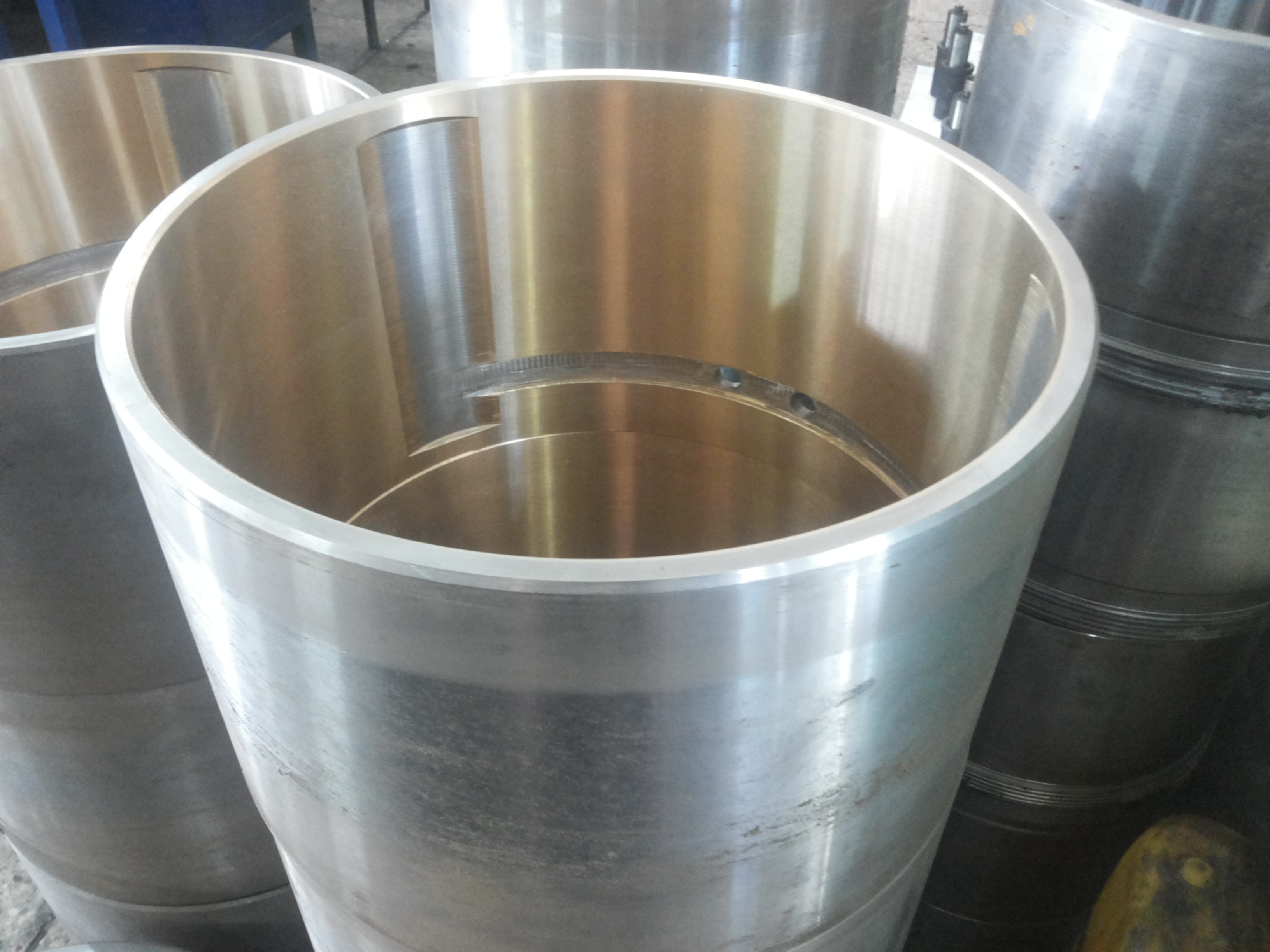 تصویر  یاتاقان سازی , بابیت ریزی