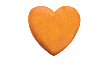 تصویر  کیک دوقلو قلبی وانیلی