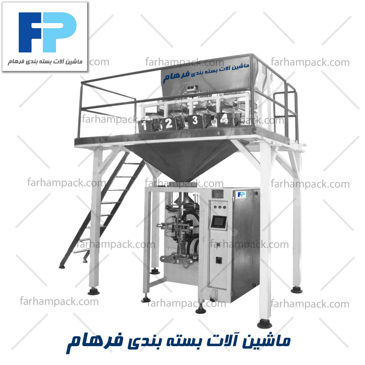 تصویر  دستگاه گرانولی دو،چهاروشش توزین