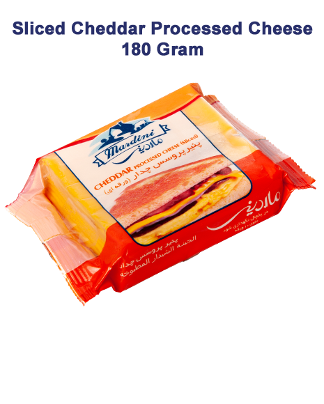 تصویر  Sliced Cheddar Cheese