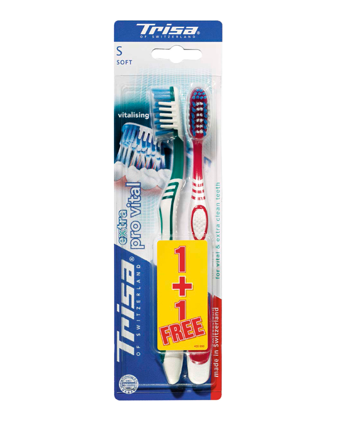 تصویر  مسواک اکسترا پروویتال تریزا (2 تایی)