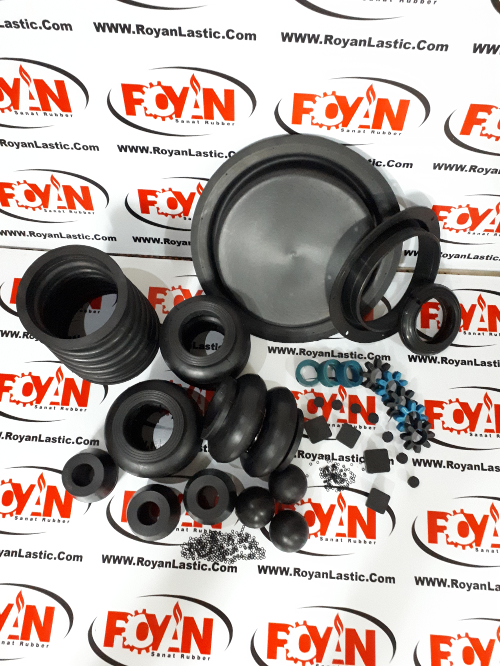 تصویر  Perforated Rubber Diaphragm