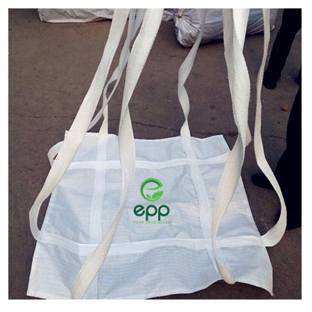 Picture of 90x90x120cm Circular super sacks flexible agriculture bags for grain rice 1100x1100cm PP woven sling super sacks sling bags for cement