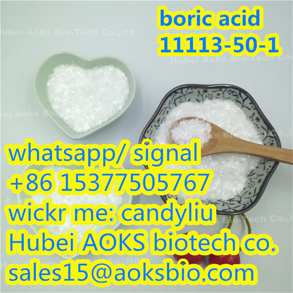 تصویر  boric acid flakes CAS 11113-50-1 for sale