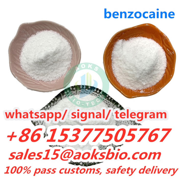 تصویر  China anesthetic benzocaine powder with best price ,sales15@aoksbio.com