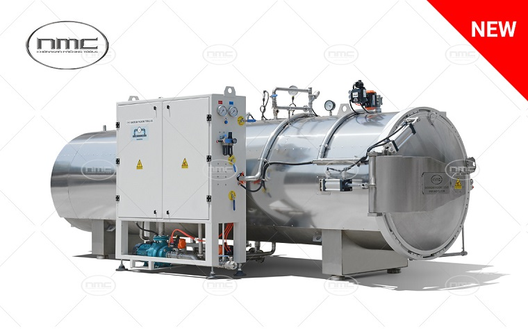 تصویر  دستگاه اتوکلاو اتوماتیک ویژه قوطی کنسرو و شیشه جار