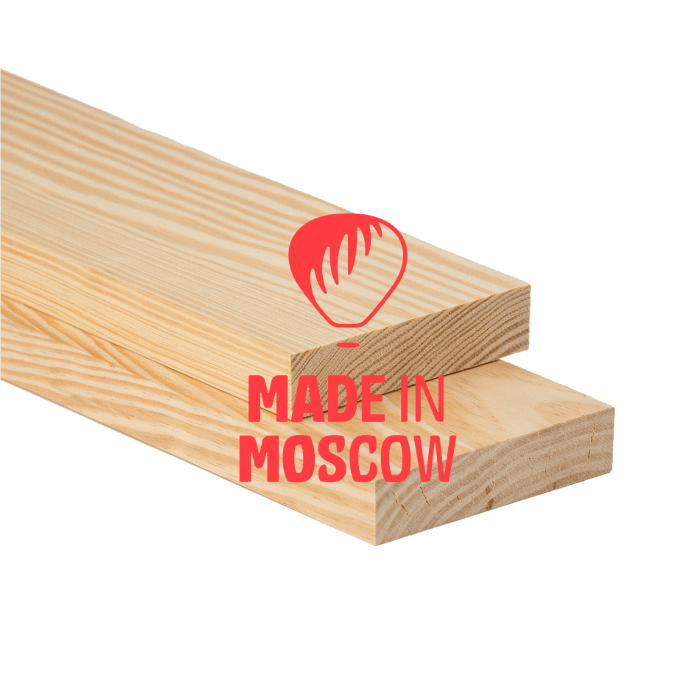 تصویر  Edged Board 1-2 grade (spruce, pine), natural humidity