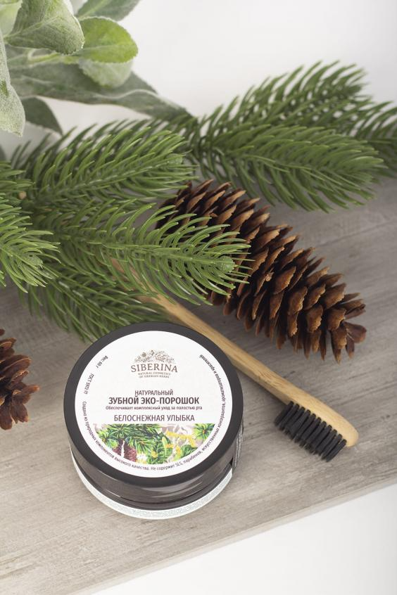 تصویر  Eco-tooth powder "Snow-white smile"