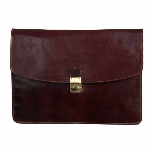 تصویر  کلاسور چرمی