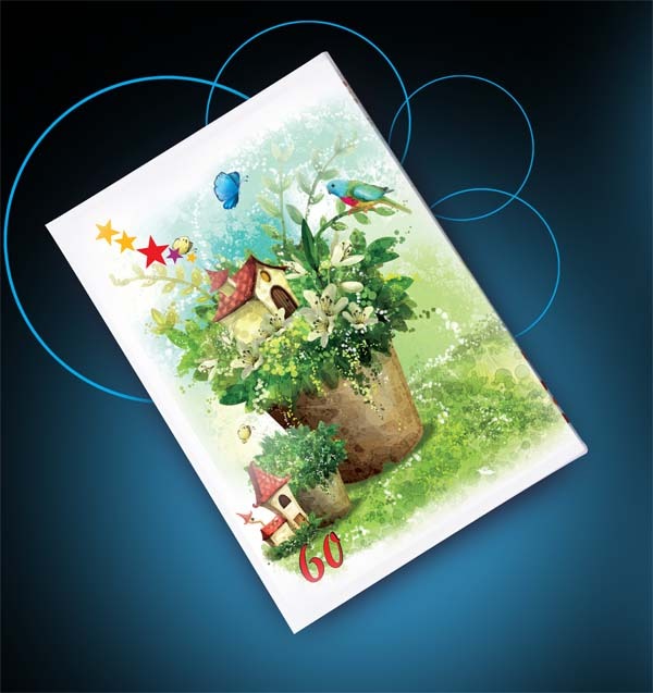 تصویر  دفتر 60 برگ