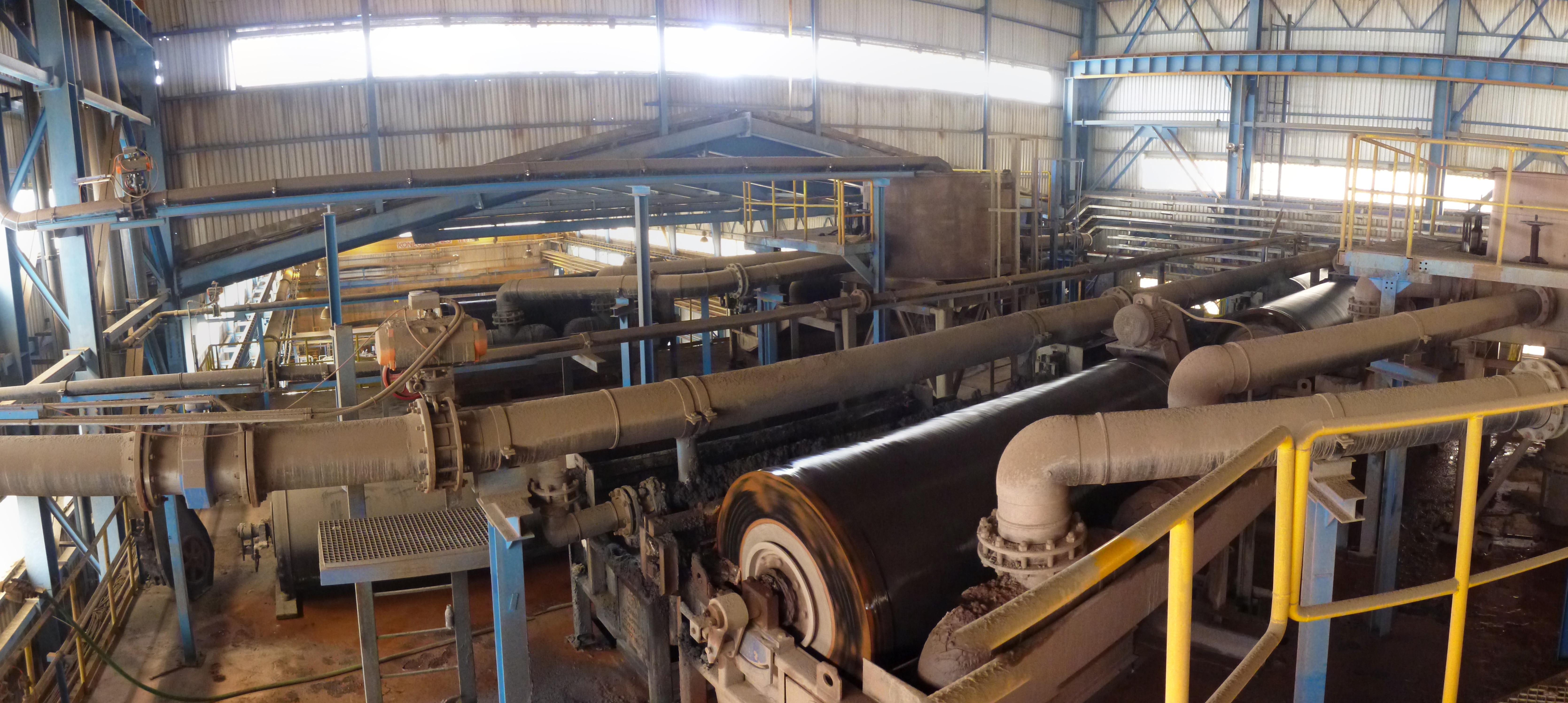 تصویر  Wet Magnetic Drum Separator