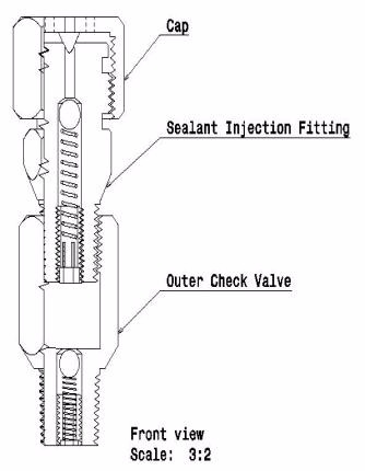 تصویر  API Outer Check Valve