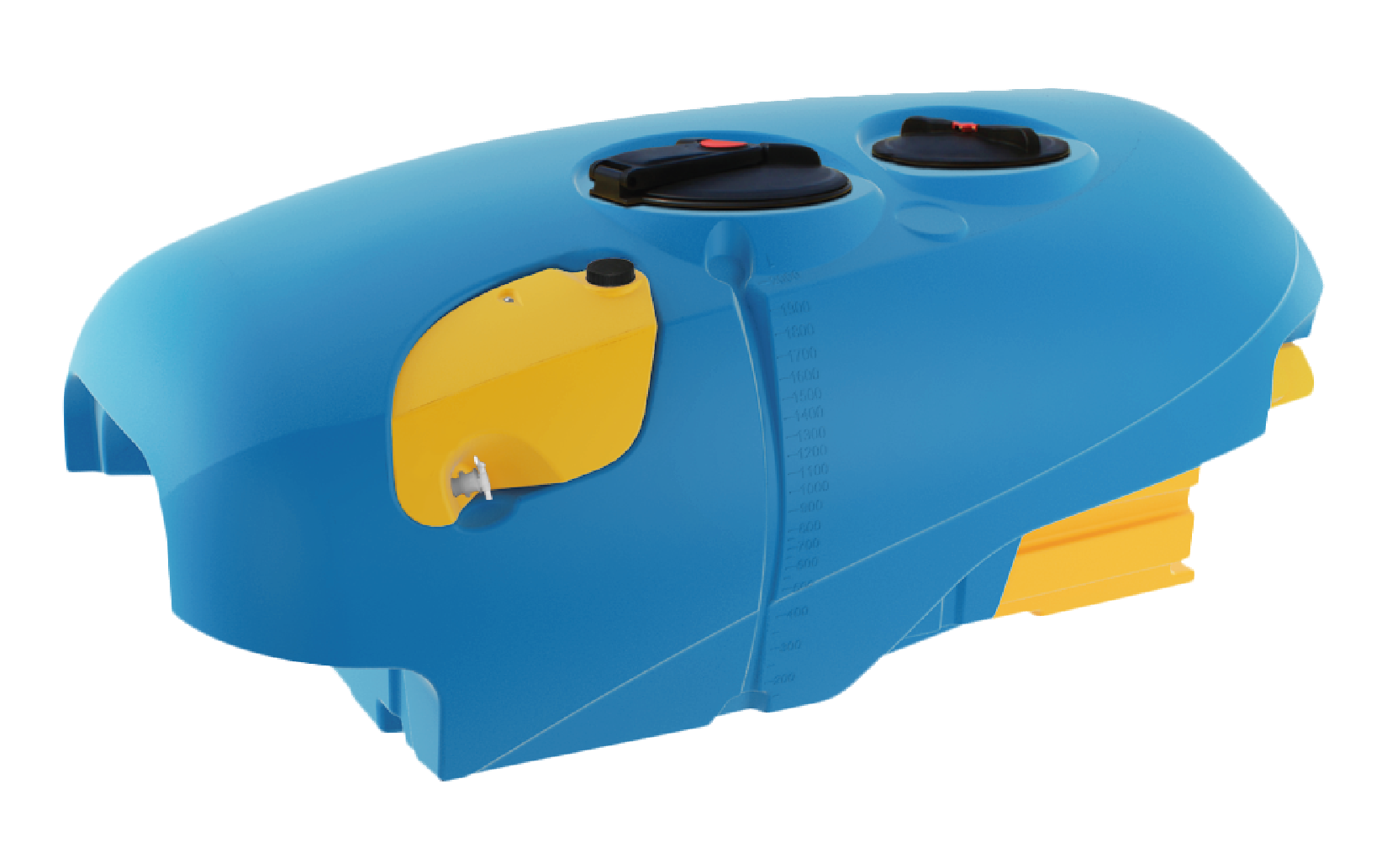 تصویر  مخزن سمپاش کششی 2000 لیتری طرح باران