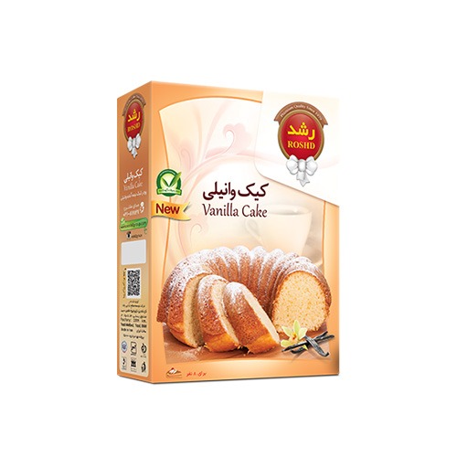 تصویر  پودر کیک وانیلی
