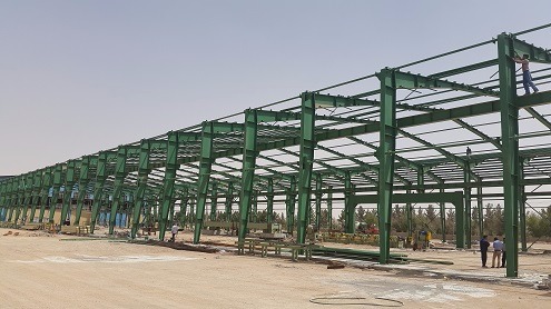 تصویر  Manufacturing Of Industrial Shed  - Installation Of Industrial Shed