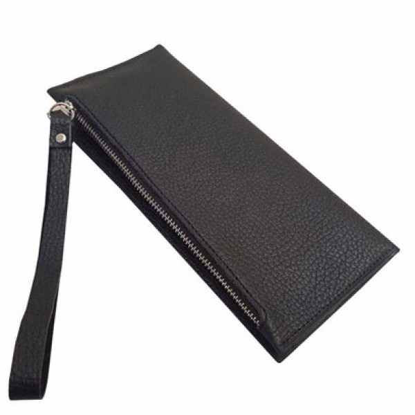 تصویر  کیف پول و موبایل چرم آنیل مدل Sport-Black