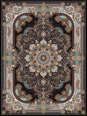 تصویر  فرش نسترن. کلکسیون نفیس