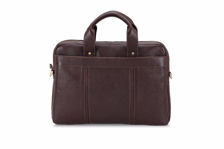 تصویر  کیف مردانه دو مغزی BC13 قهوه ای