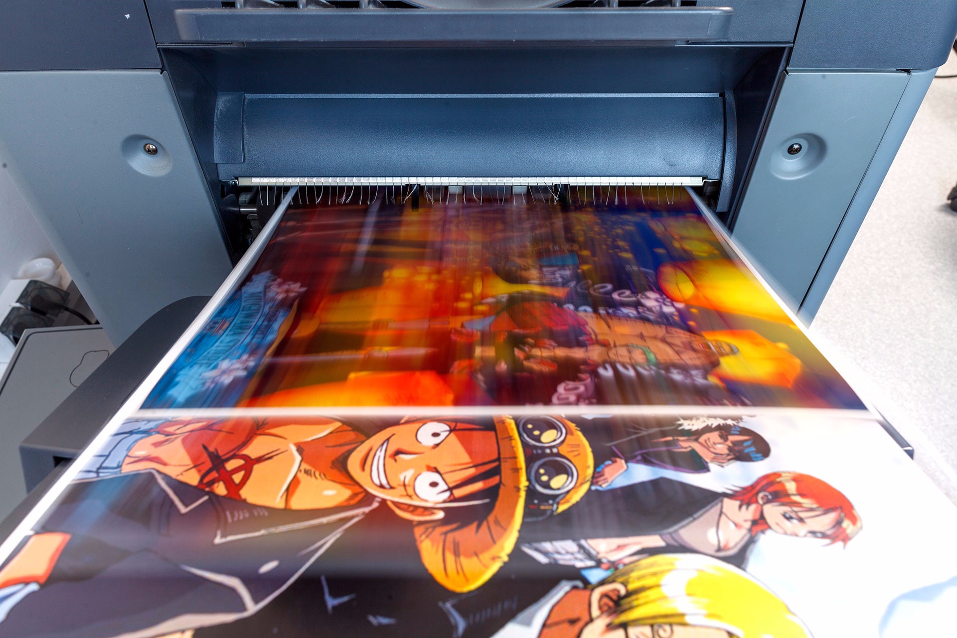 تصویر  چاپ رنگی تیراژ A3