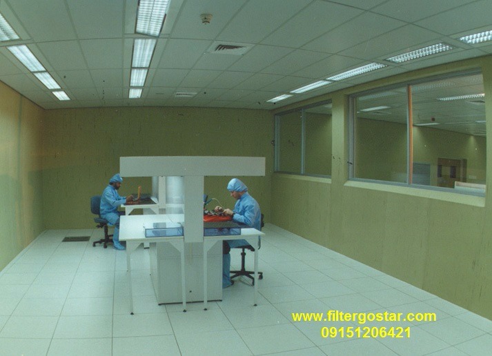 تصویر  clean room