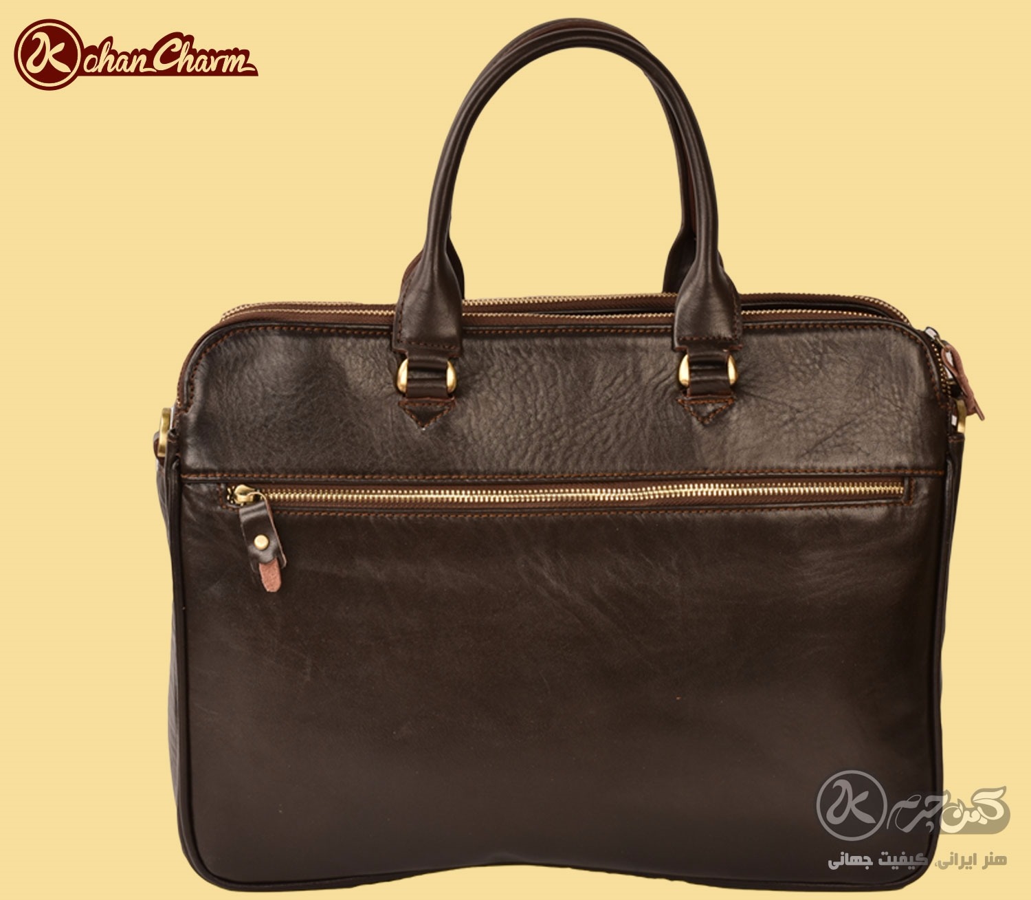 تصویر  Kohan Charm L90-1 Leather Briefcase