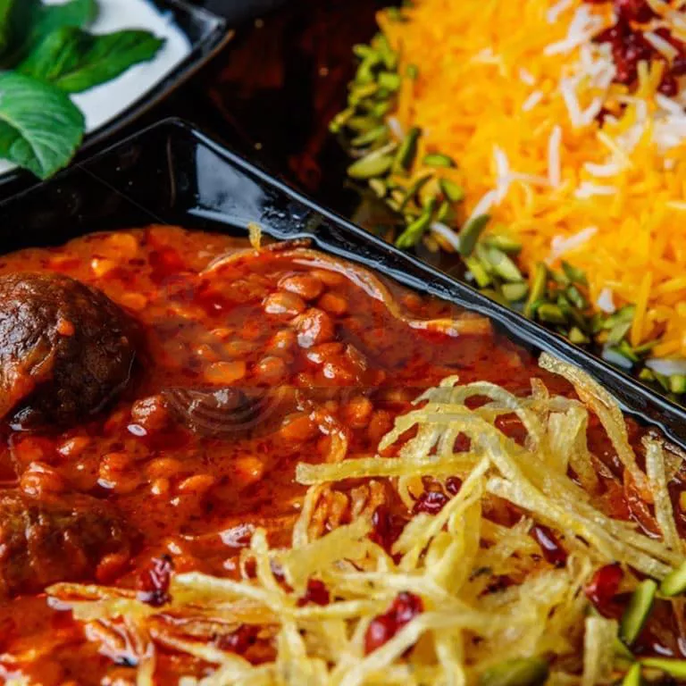 تصویر  خورش قیمه بادمجان