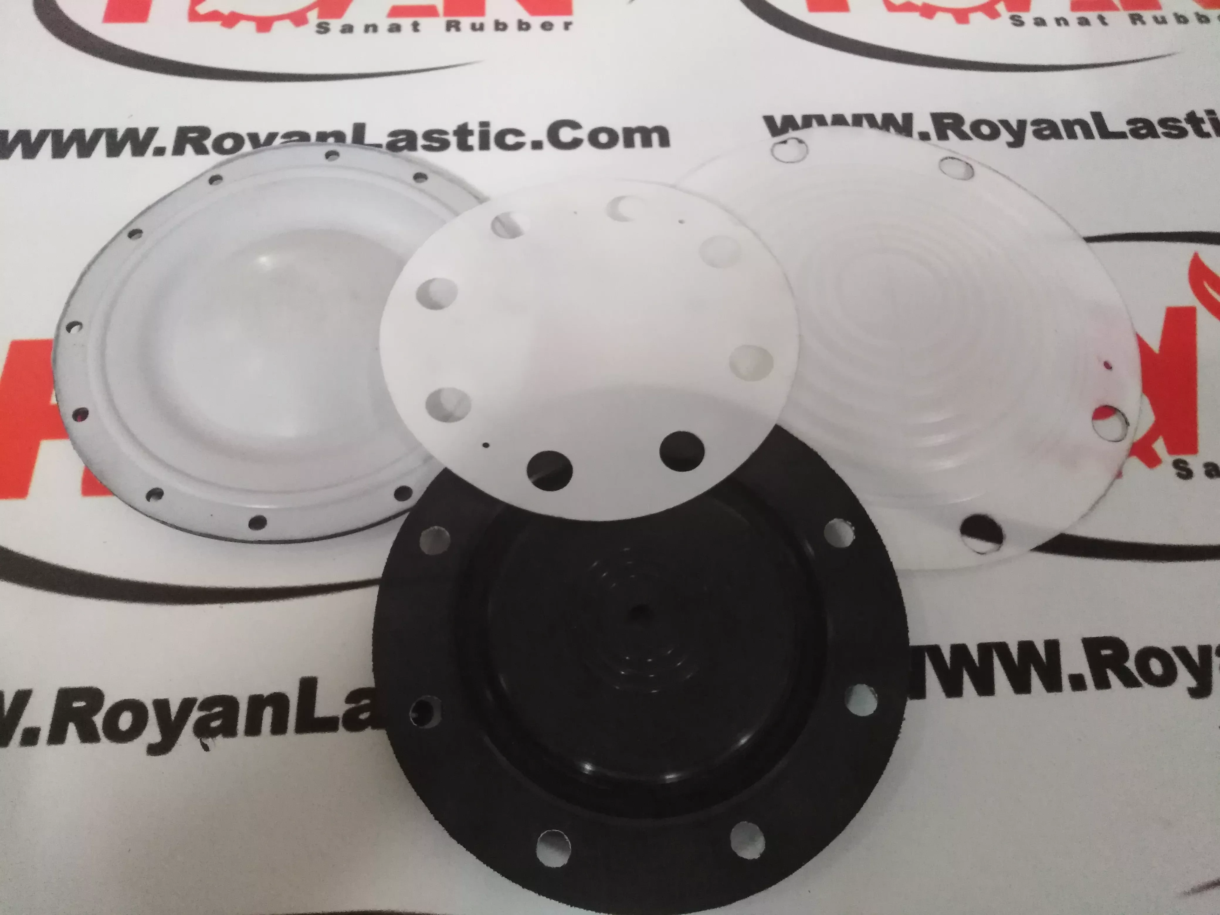 Picture of Teflon coated rubber diaphragm