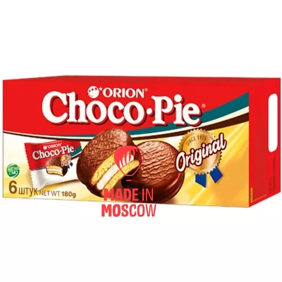 تصویر  شوکوپای اورجینال اوریون Orion Choco Pie