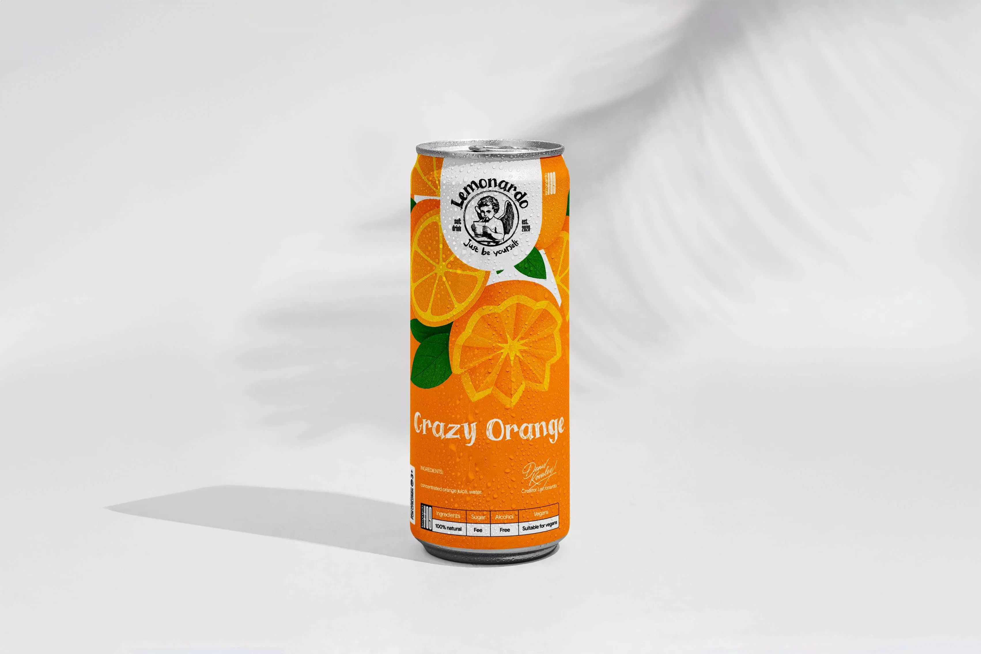 تصویر  لیموناد پرتقال لموناردو Lemonardo Lazy Orange