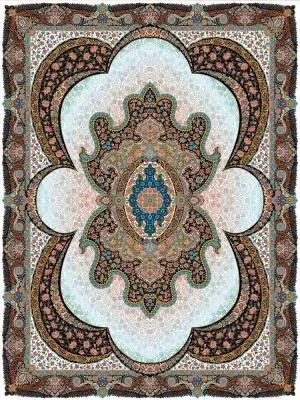 تصویر  فرش ماهبد. کلکسیون نفیس